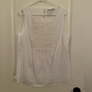 Vineyard Vines White Sleeveless Top